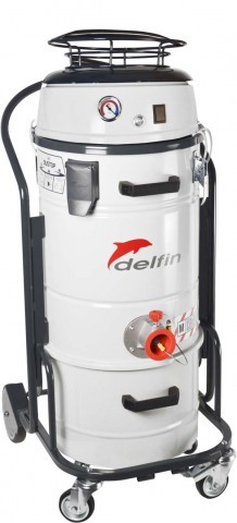 義大利DELFIN 202DS AIR工業用氣動粉塵吸塵器
