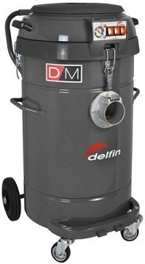 義大利DELFIN DM40 WD三馬達乾溼粉塵工業用吸塵器